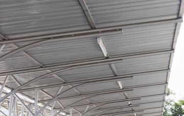 installing Scrane End metal roofing