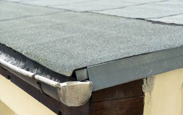repair or replace Scrane End flat roofing?